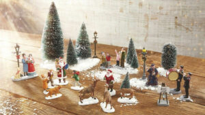 Lemax Christmas Musical Village Scenes